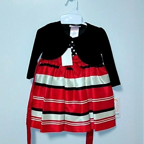 Holiday baby dress - Picture 1 of 5